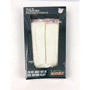 Back Comfort Pad Cordless Heating Pad NEW For Hot‎ or Cold -Easy to Use